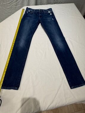 7 For All Mankind Women’s Indigo Slim Straight Jeans
